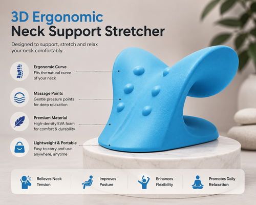 Dropdash Cervical Curve Neck Relaxer Premium EVA Foam