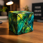 Dropdash Magnetic Magic Cube Shape Shifting Puzzle Box